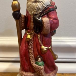 Vintage Ceramic Santa Claus Figurine